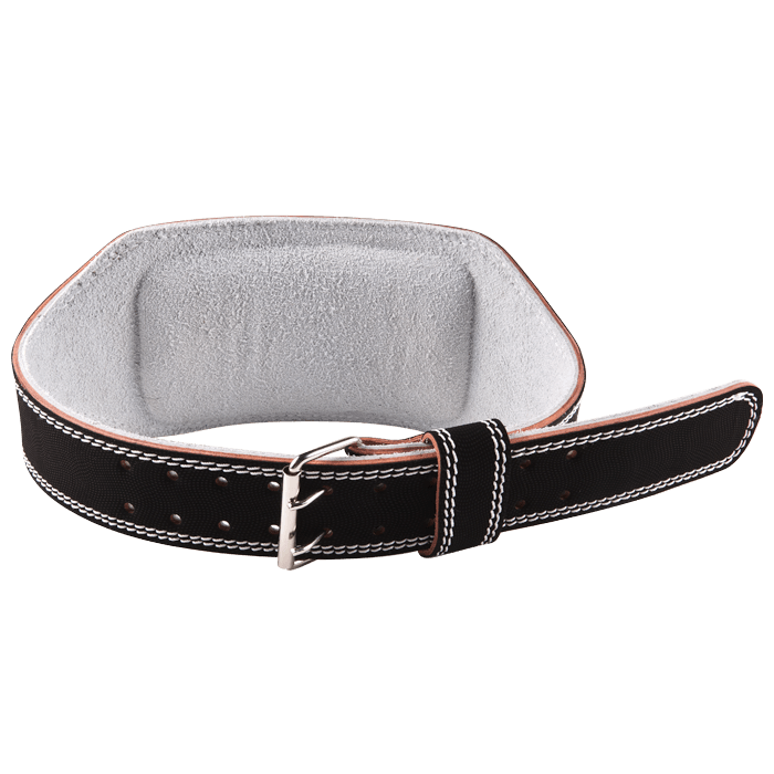 GoFit Padded Etched Leather Weightlifting Belt - XL