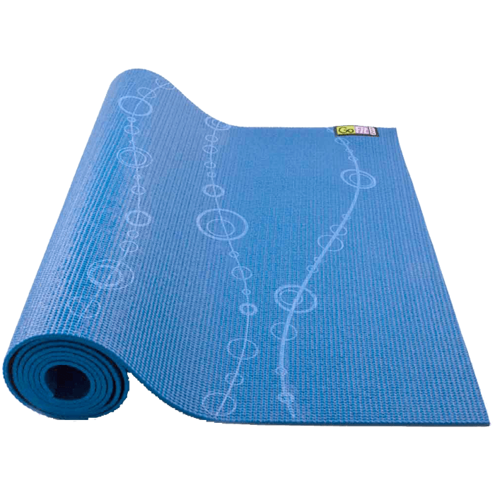 GoFit Designer Yoga Mat - Bubbles